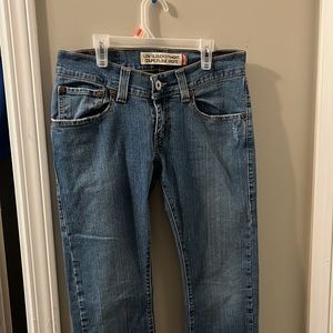 Levi’s Low slouch straight leg jeans